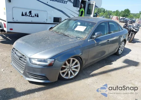 2013 Audi A4 Premium Plus из США, поврежденный, VIN WAUHFAFL0DN030520